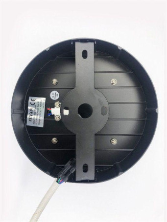 Настенно-потолочный светодиодный светильник Elvan NLS-500R-6/3-WW/NH-Bk