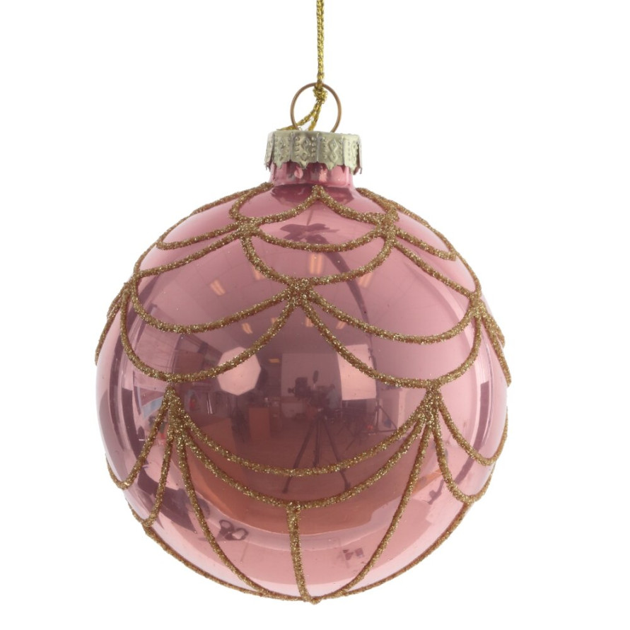 Украшение новогоднее &quot;Шар&quot;, D 7 см, L7 W7 H9 см