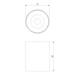 Потолочный светодиодный светильник Elektrostandard Primo 25116/LED a069414
