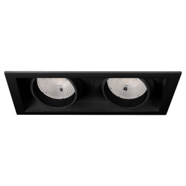 Светильник MS-VORTEX-BUILT-S250x140-2x30W Day4000 (BK-BK, 50 deg, 230V) Arlight 058447
