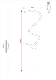 Бра Arte Lamp Noemi A2099AP-24GO