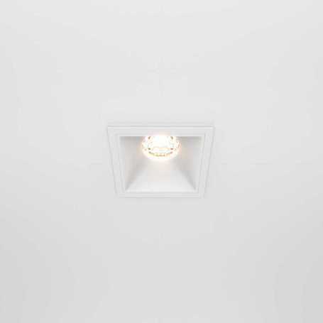 Встраиваемый светильник Maytoni Alfa LED DL043-01-10W3K-D-SQ-W