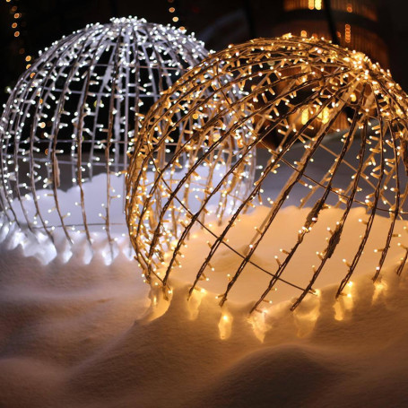 Светодиодная фигура Ardecoled Шар ARD-Ball-D60-320LED Warm 025303