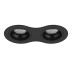 Комплект из светильников и рамки Lightstar Domino Round (214627+214607+214607) D6270707