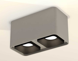 Комплект накладного светильника Ambrella light Techno Spot XS7852002 SGR/SBK серый песок/черный песок (C7852, N7702)