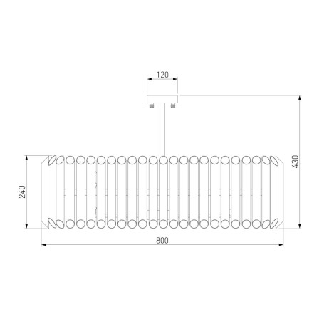 Потолочная люстра Bogates Castellie 362/8