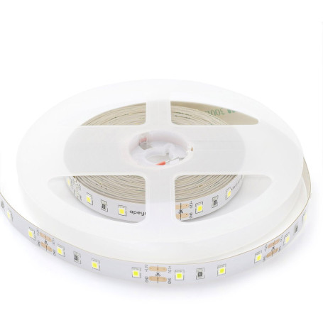 Светодиодная лента Apeyron 12W/m 60LED/m 2835SMD холодный белый 5M 00-455