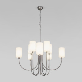 Подвесная люстра Eurosvet Abbey 60164/10 никель Smart