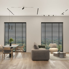 Трековый светодиодный светильник Denkirs Simple Spot DK8110-BK