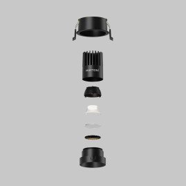 Стекло для пылевлагозащиты IP 44 для светильников серии Омут / Dip 10Вт Maytoni Technical Downlight Dip Glass001-D35