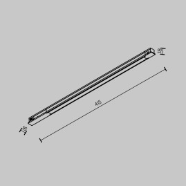 Трековый светильник Maytoni Technical TR231-2-10W4K-B