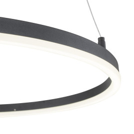 Подвесной светодиодный светильник Escada Void 10254/1LED Black APP