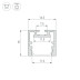 Профиль Arlight PDS-ZM-Plus-2000 Anod 035020
