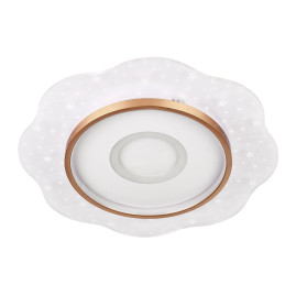 Потолочный cветильник LED4U L1028-500 WH-GD