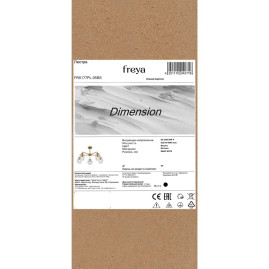 Потолочная люстра Freya Измерение / Dimension FR5177PL-05BS
