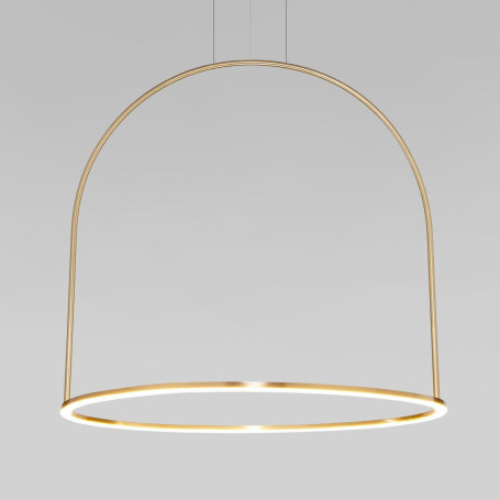 Подвесной светодиодный светильник Eurosvet Over 90323/1 латунь