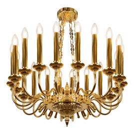 Подвесная люстра iLamp Louvre MD8551-20 GD