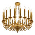 Подвесная люстра iLamp Louvre MD8551-20 GD