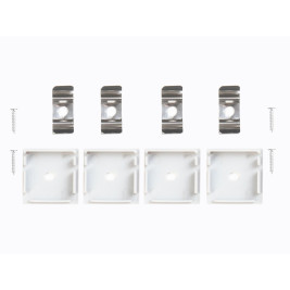Профиль накладной LEDS POWER СПН3030 алюм. анод-й с матовым рассеивателем 2м 008493