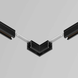 Коннектор угловой Maytoni Technical Accessories for tracks Levity TRA184CL-11B