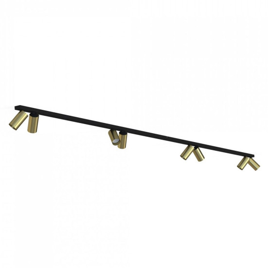 Накладной спот Nowodvorski Mono 2x150 Black/Brass 7754