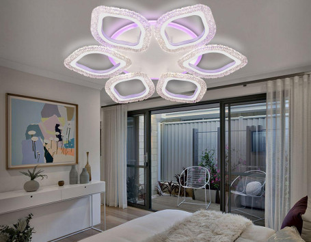 Потолочная светодиодная люстра Ambrella light Acrylica Original FA4503