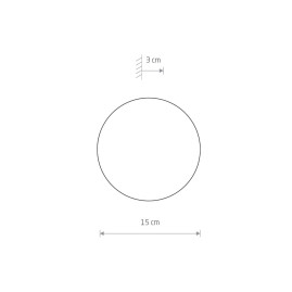 Настенный светильник Nowodvorski Ring Led S Black 7634