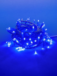 Уличная светодиодная гирлянда Uniel 220V синий ULD-S1000-120/TWK Blue IP67 UL-00001352