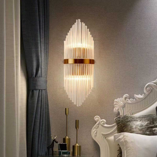 Бра Alfa Light F2024-57 E14*2 Титан