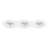Комплект из светильников и рамки Lightstar Domino Round (214636+214606+214606+214606) D636060606