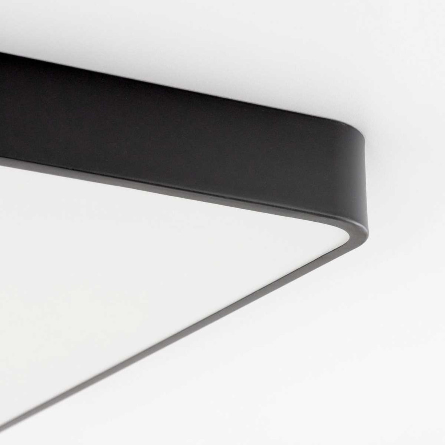 Потолочный светодиодный светильник с пультом ДУ Citilux Купер RGB Черный CL724K105G1