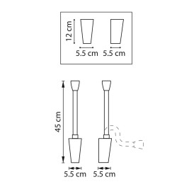 Бра (лампа для чтения) Muro III Lightstar 808641