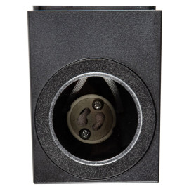 Уличный настенный светильник Uniel UUL-P41A 6W/GU10 IP65 BLACK UL-00010512