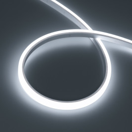 Светодиодная лента герметичная WAVE-TOP-PU-A144-10x10mm 24V White5700 (5 W/m, IP68, 1m, wire x1) Arlight 052596