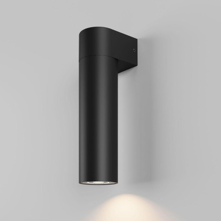 Уличный настенный светодиодный cветильник Elektrostandard Nork LED черный 35187/D a069890