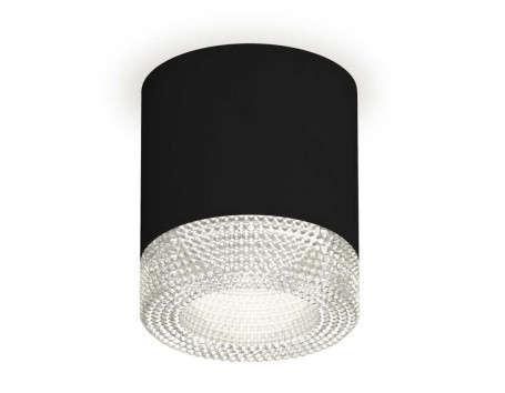 Комплект накладного светильника Ambrella light Techno Spot XS7402010 SBK/CL черный песок/прозрачный (C7402, N7191)