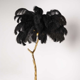 Торшер Imperium Loft Страусиные Перья Feather Lamp A Modern Grand Tour Черный 189584-22