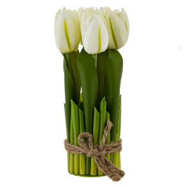 Цветочная композиция &quot;Тюльпан&quot;, L8,5 W8,5 H18 см