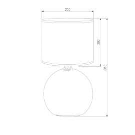 Настольная лампа TK Lighting 5081 Palla