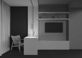 Трековый подвесной светильник Maytoni Technical Skim TR191-1-3W3K-M-BBS