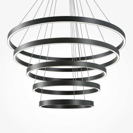 Подвесной светодиодный светильник Maytoni Rim MOD058PL-L200BK