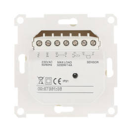 Терморегулятор LK Studio теплого пола в комплекте с сенсором (бежевый), LK60, LK80 867601-1