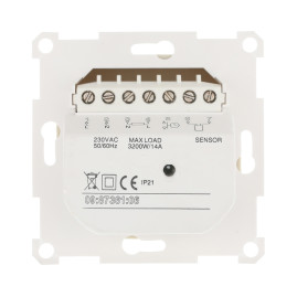 Терморегулятор LK Studio теплого пола в комплекте с сенсором (бежевый), LK60, LK80 867601-1