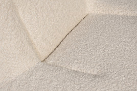 Кресло без подлокотников букле бежевое