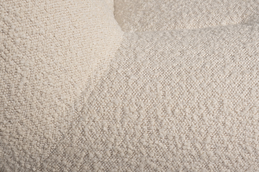 Кресло без подлокотников букле бежевое