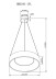 Подвесной светодиодный светильник MyFar Shannon MR2191-1PL