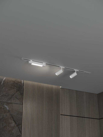 Встраиваемая однофазная трековая система Hesby Lighting Skylite №5 со светильниками HSBL_kompl_S005_VI1W4K