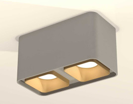Комплект накладного светильника Ambrella light Techno Spot XS7852004 SGR/SGD серый песок/золото песок (C7852, N7704)