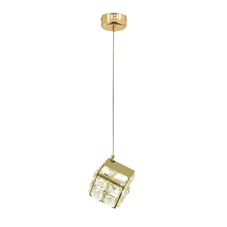 Подвесная светодиодная люстра Indigo Radioso 12048/1P Gold V000135L