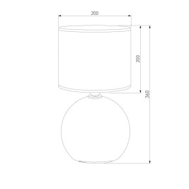 Настольная лампа TK Lighting 5087 Palla
